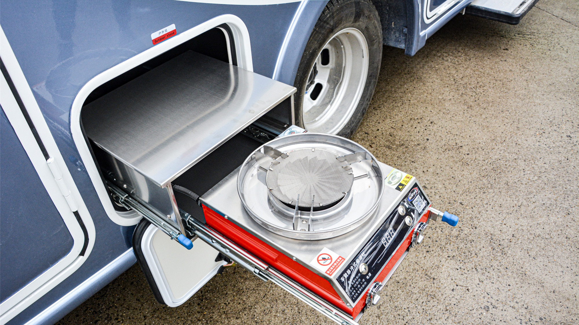 拓锐斯特天王星房车,48v系统12度电370升水箱,双拓展细节到位